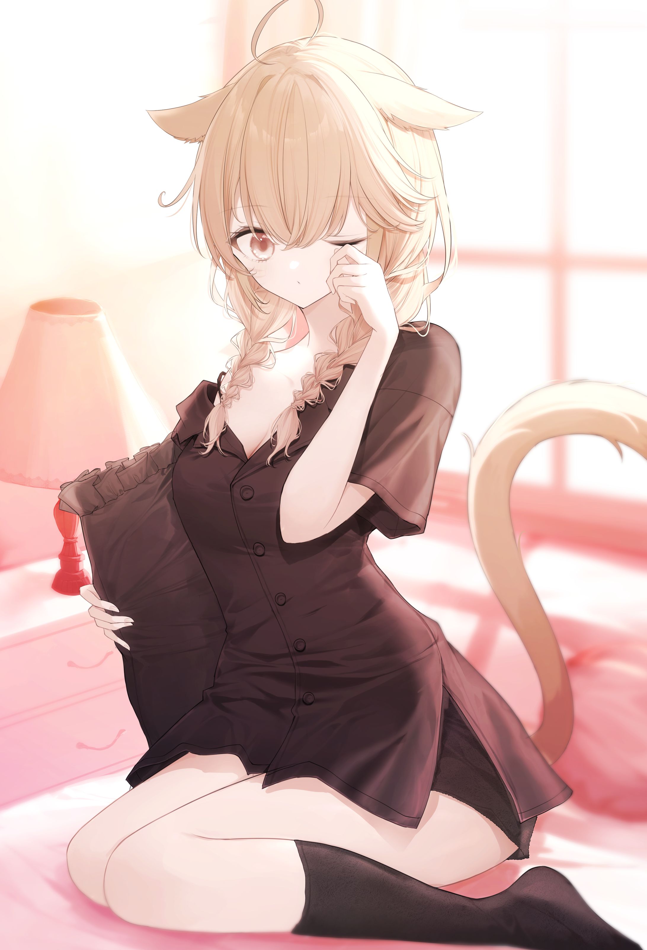 寝起きミコッテ-1