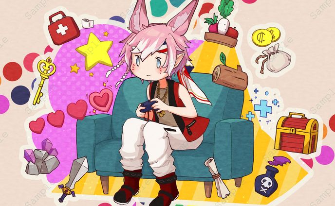 依頼品、mmd