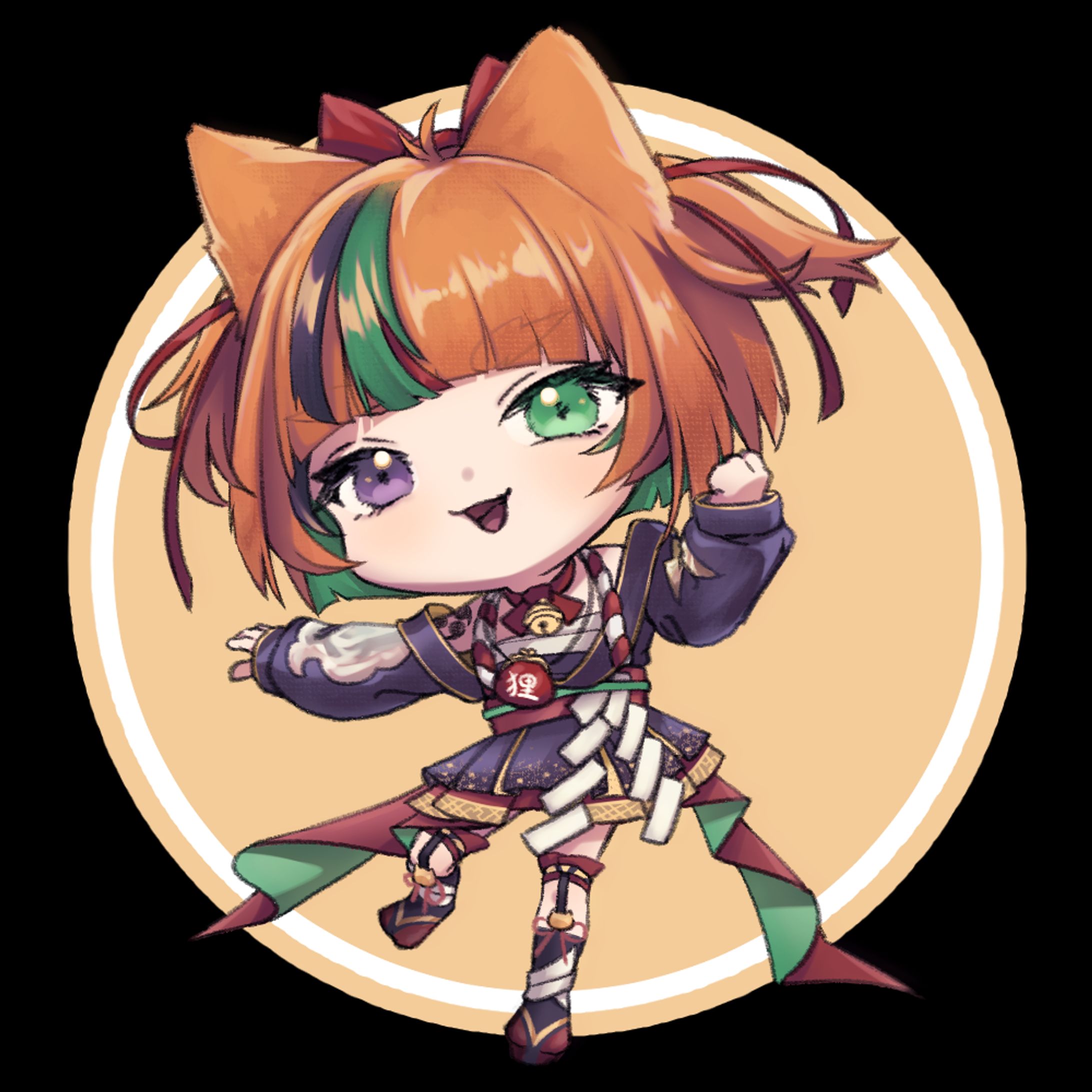 【Vtuber_FA】遊狸かなな様 SD-1