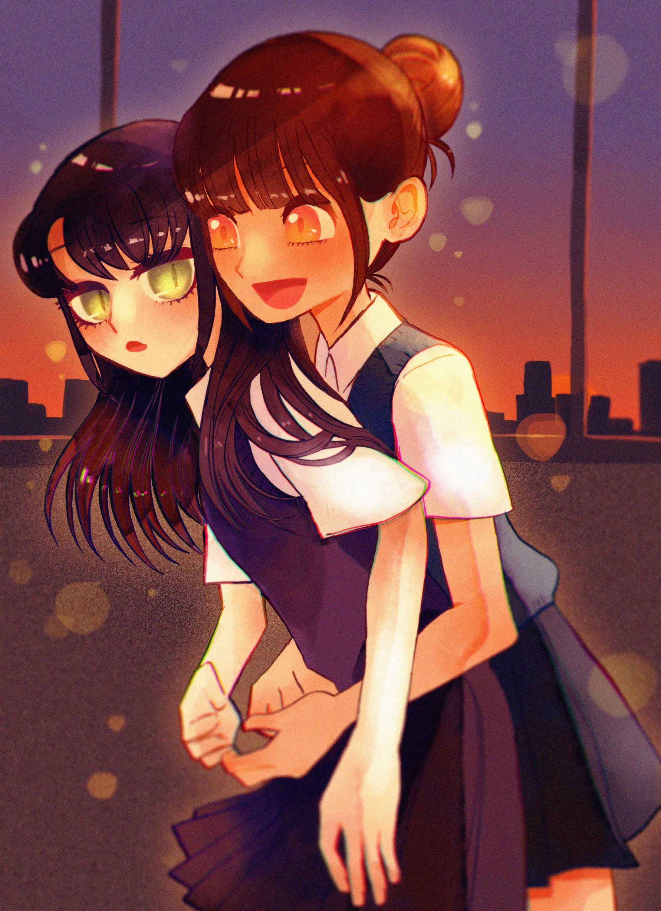 放課後の女子高生-1