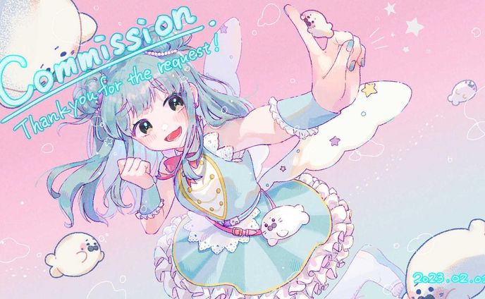 納品できました🤍🦭💭
うーん、かわいい！！！！
 
こちらはご本人様からのご依頼でした😊
 
 #vtuber  #木乃芽もん太
 #サムネイル  #かわいい
 #あざらし  #アザラシ 
 
 #Skeb #commission  #commissionart  #コミッション 
 
#イラスト #イラストレーション  #イラスト依頼  #イラストグラム  #イラストレーター  #illust #illustration #illustagram  #絵 #일러스트 #イラストグラム #插图 #art  #artwork  #artist