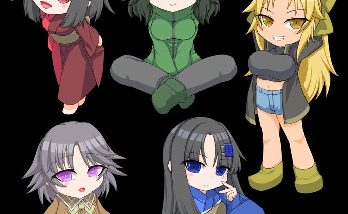 オリキャラデフォルメ