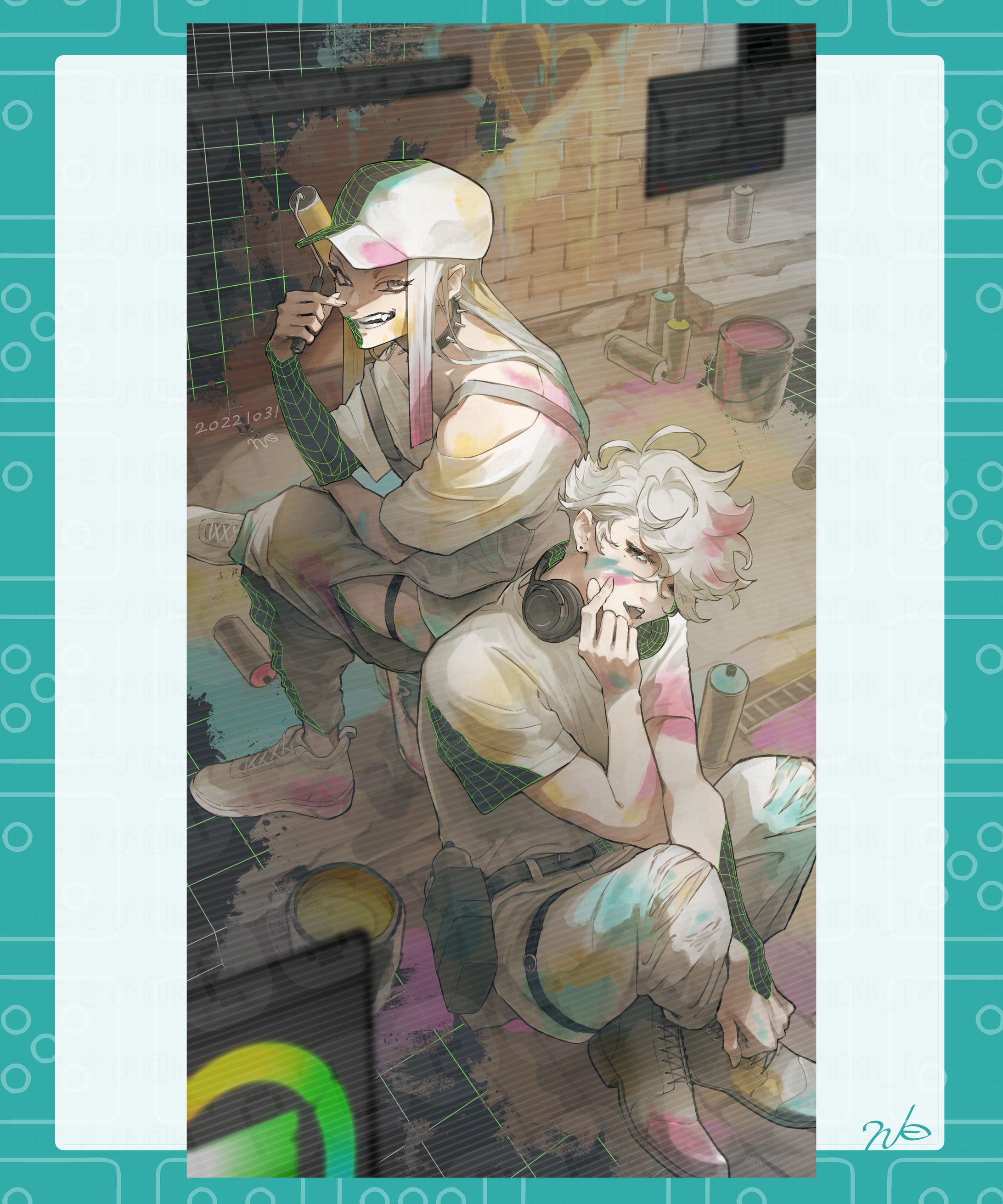 【自主制作】イラストコンテスト応募作品-1