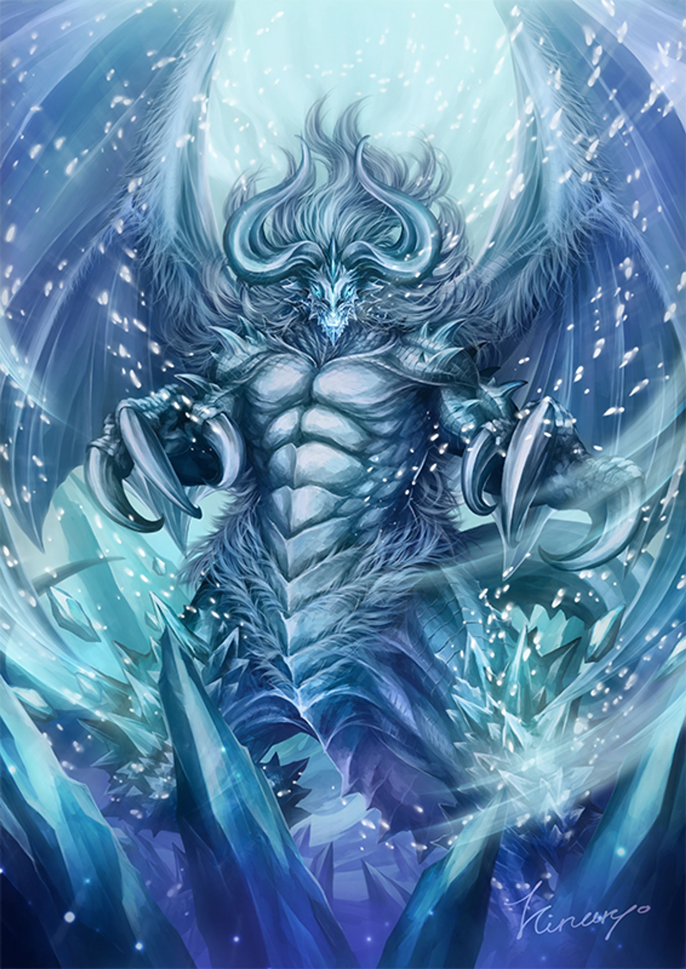【藍雪龍】スノーブルードラゴン-1