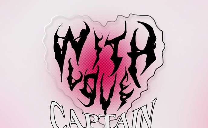 HAIKYUU!! Fan Project 'With Love, Captain' Cafe Event & Mini Exhibition Poster