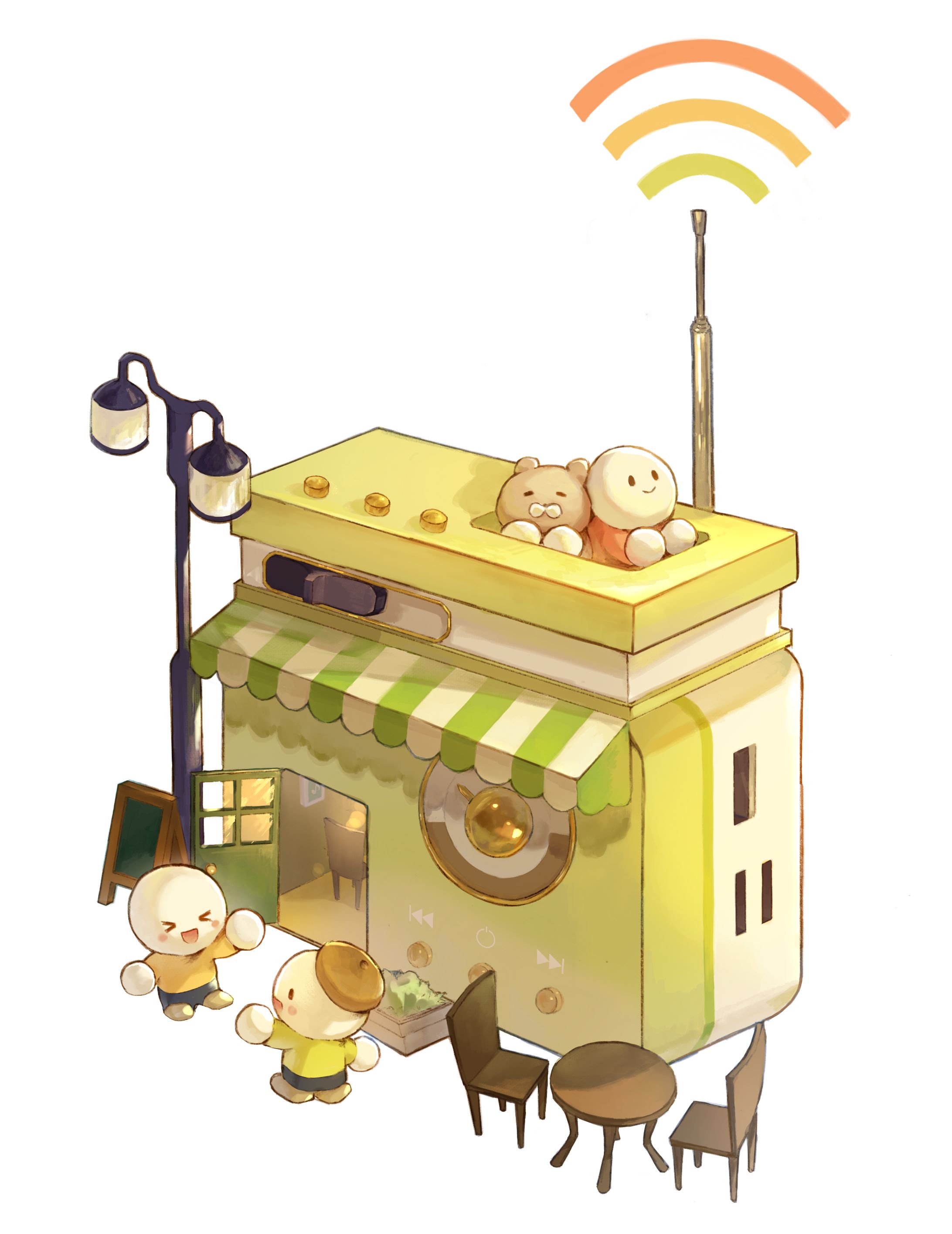 【イラスト】第６次「立川あいあいプラン」 地域福祉アンテナショップ-1