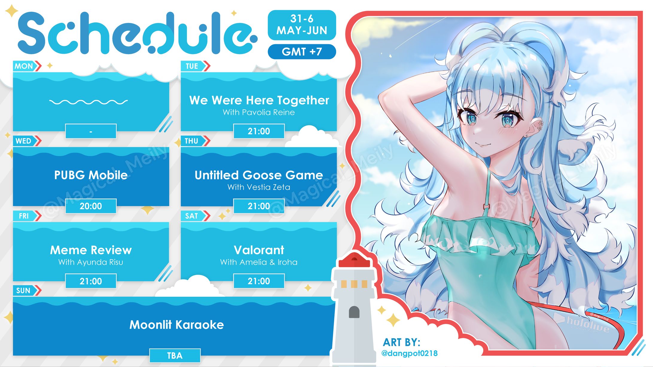 Kobo Kanaeru Schedule (Fanwork)-1