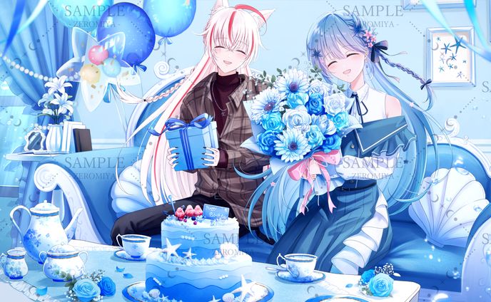 誕生日プレゼント用イラスト