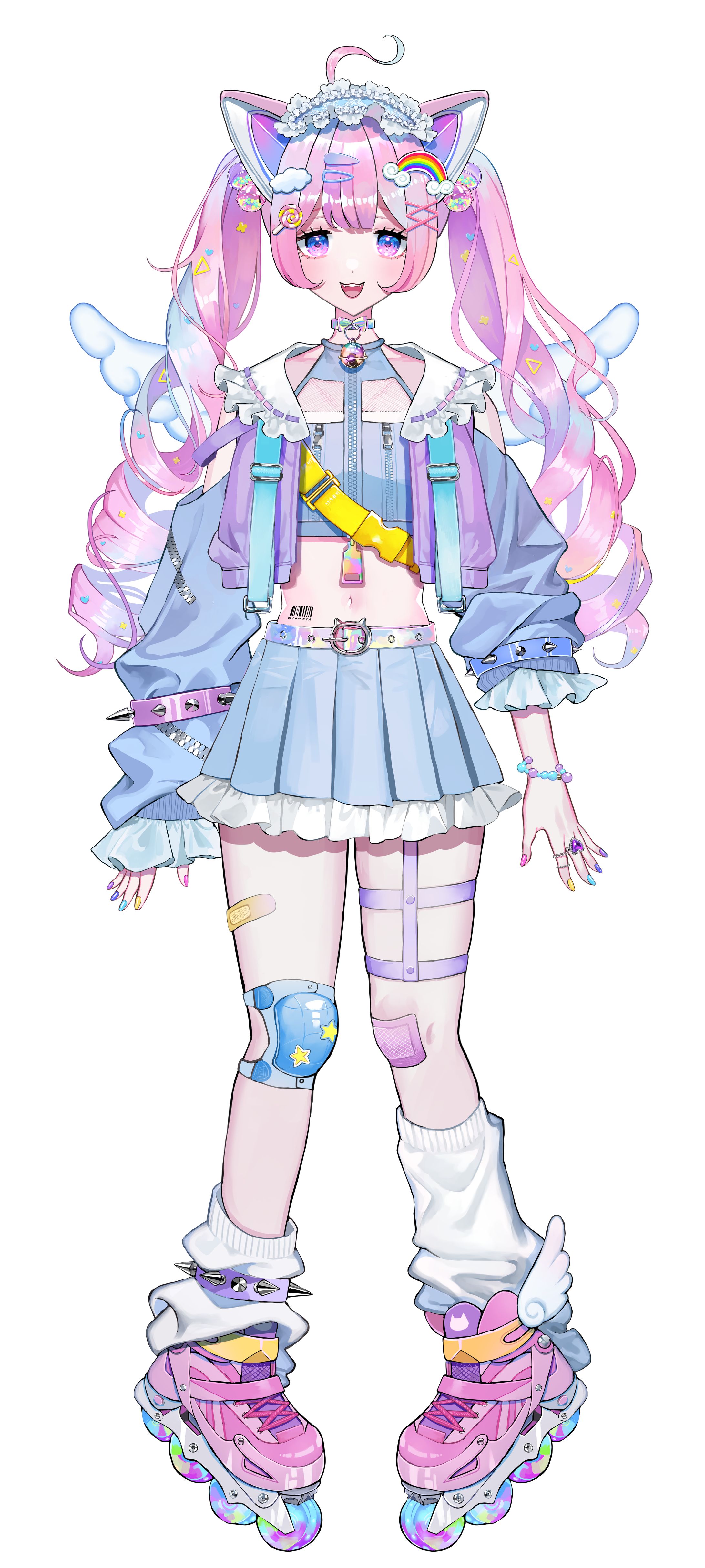 【キャラクターデザイン】Y2Kゆめかわ女子-1