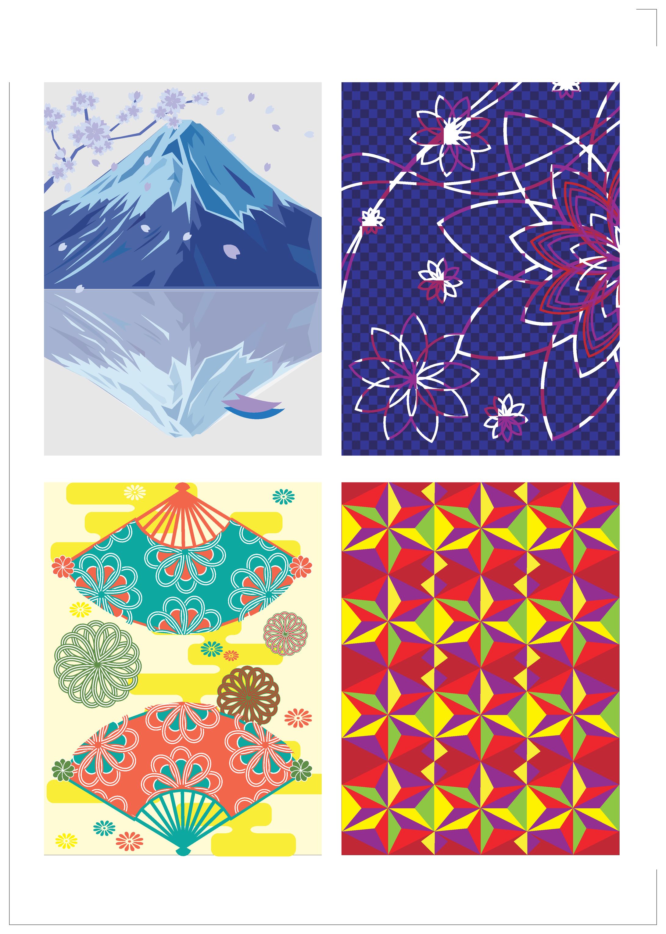 和柄　テキスタイルデザイン02-1