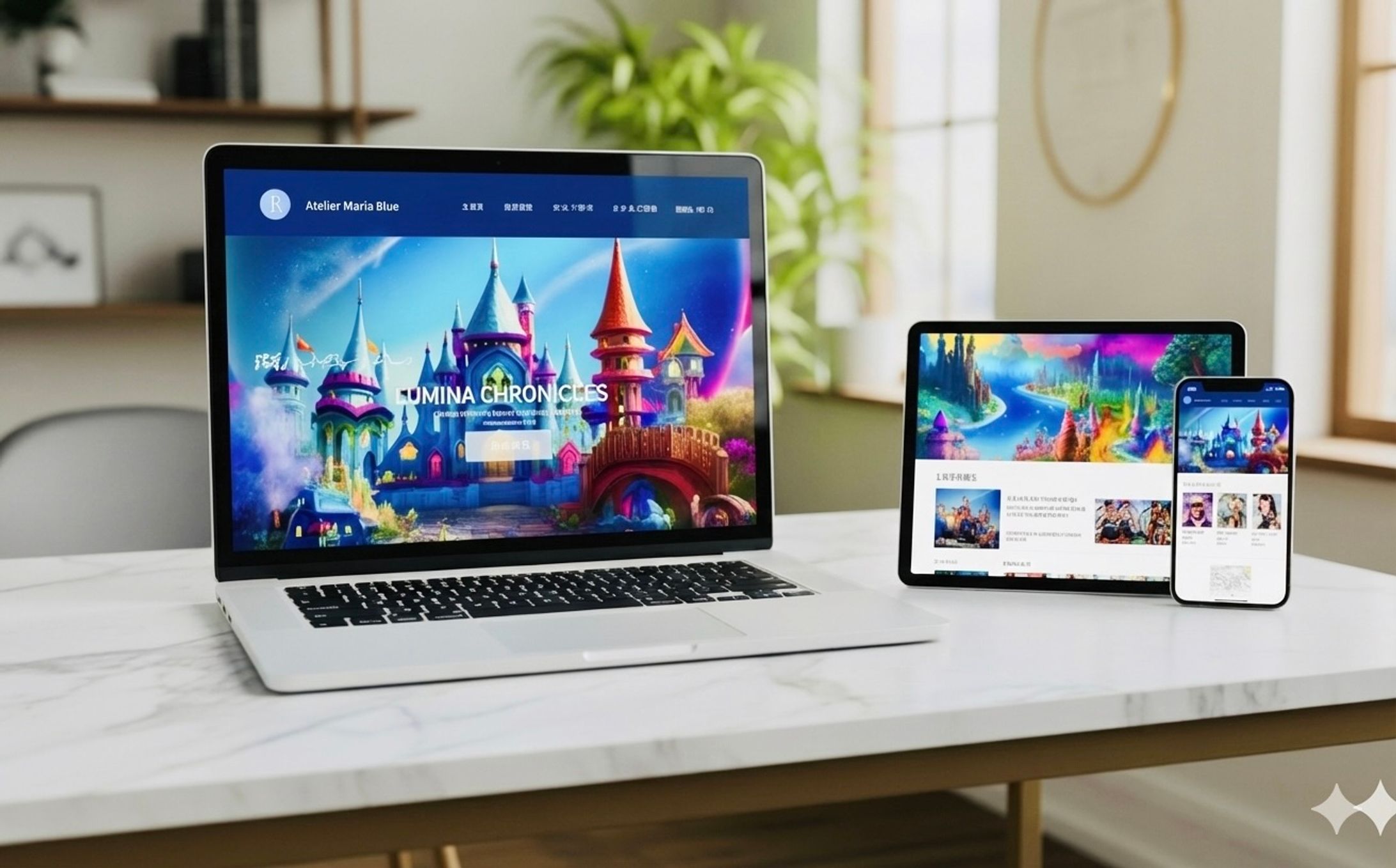 【自主制作】幻想的な世界観を形にする ブランドサイト設計-1