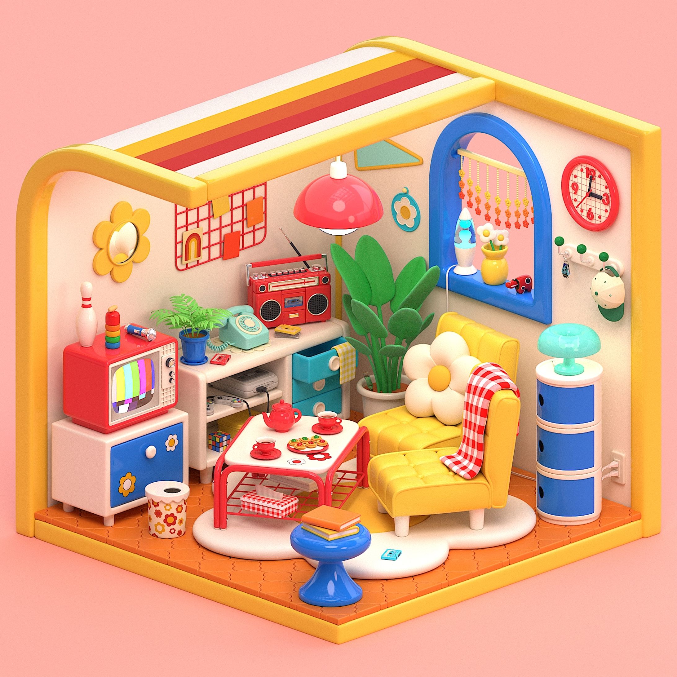 レトロなお部屋-1