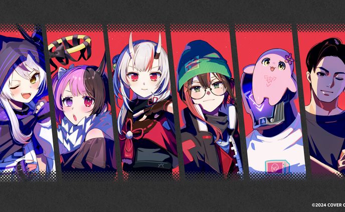 ホロライブ様　渋ハルカスタム　サムネイルイラスト