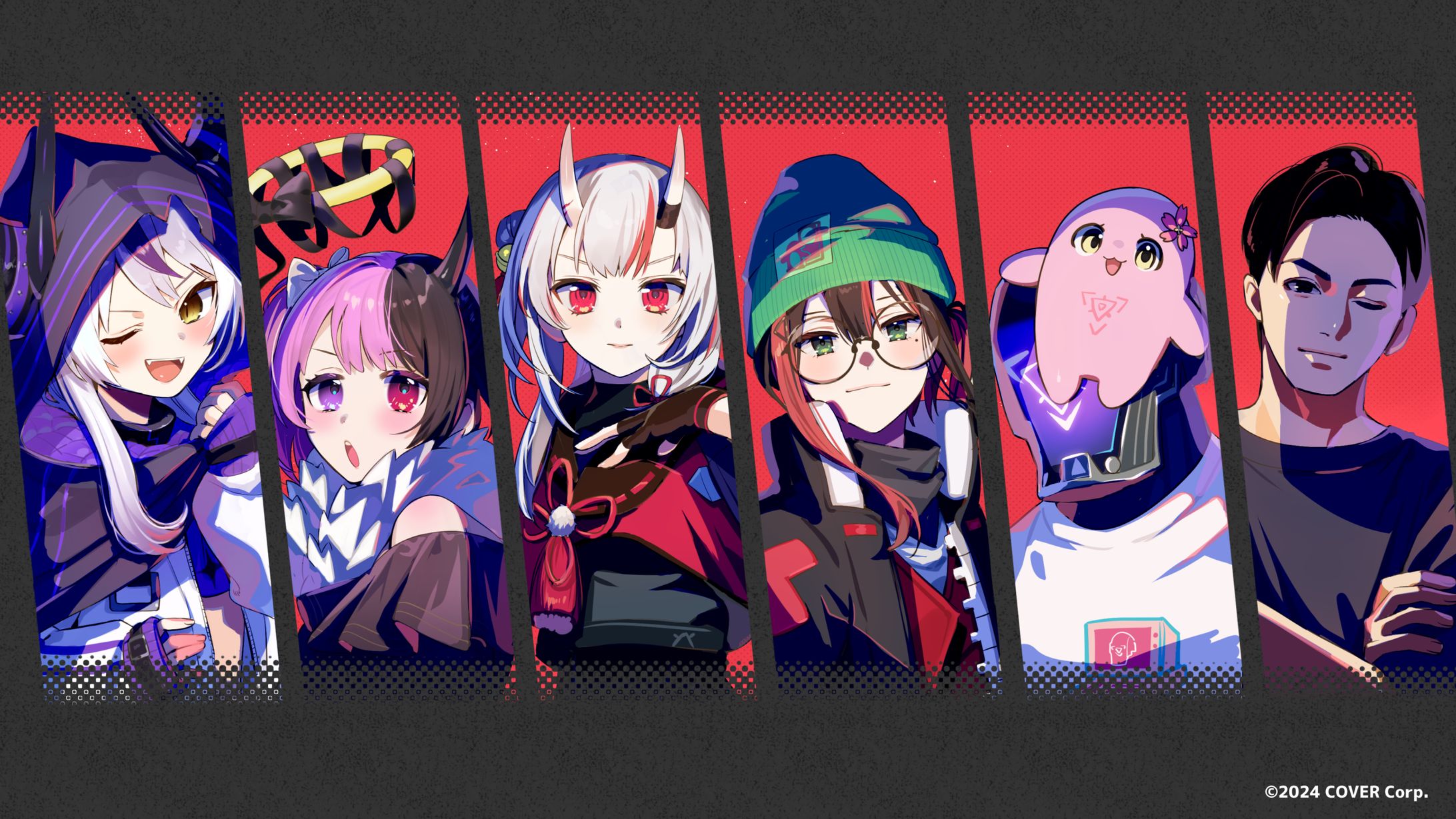 ホロライブ様　渋ハルカスタム　サムネイルイラスト-1