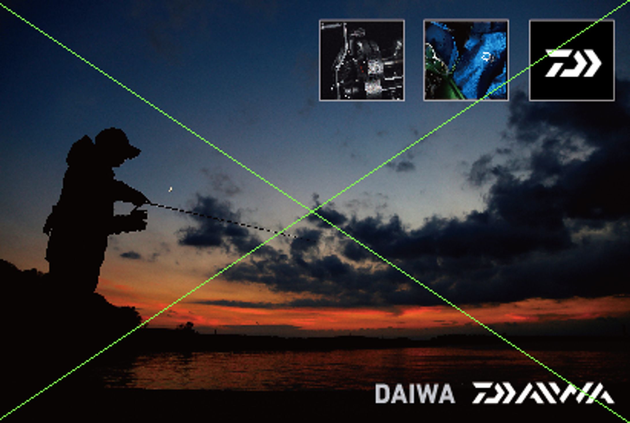夕焼けのアングラー-1