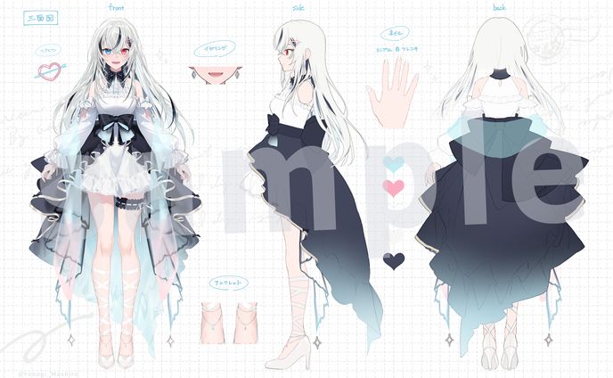 【個人依頼】三面図