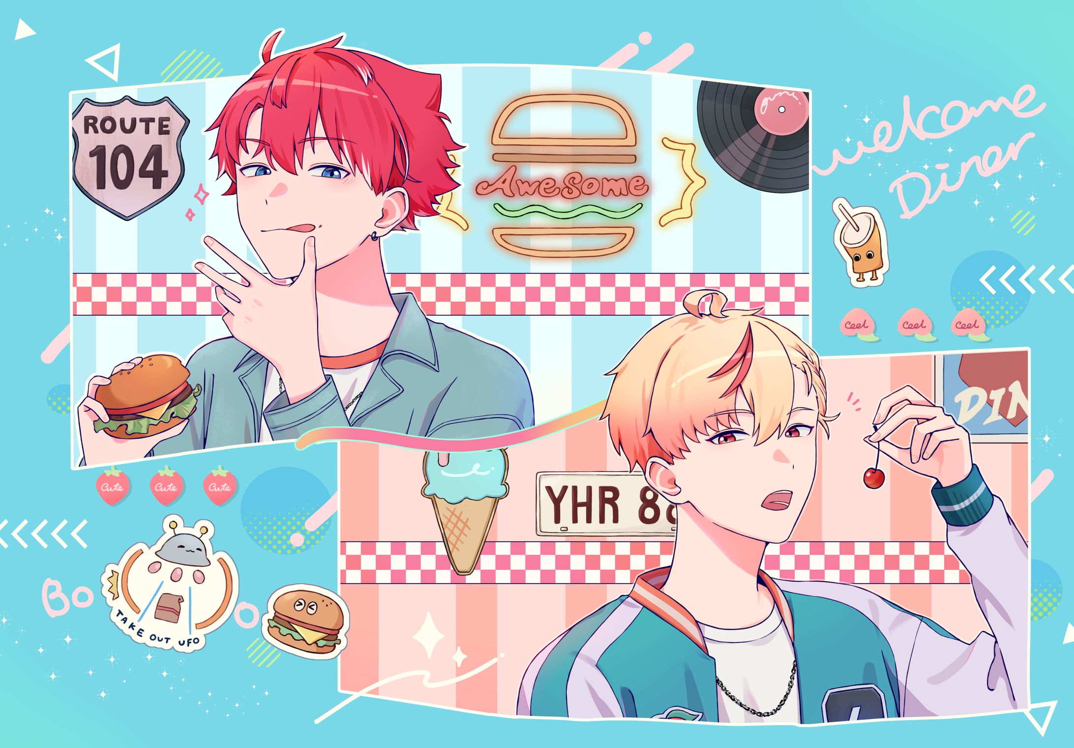 ポップダイナーでランチ！-1