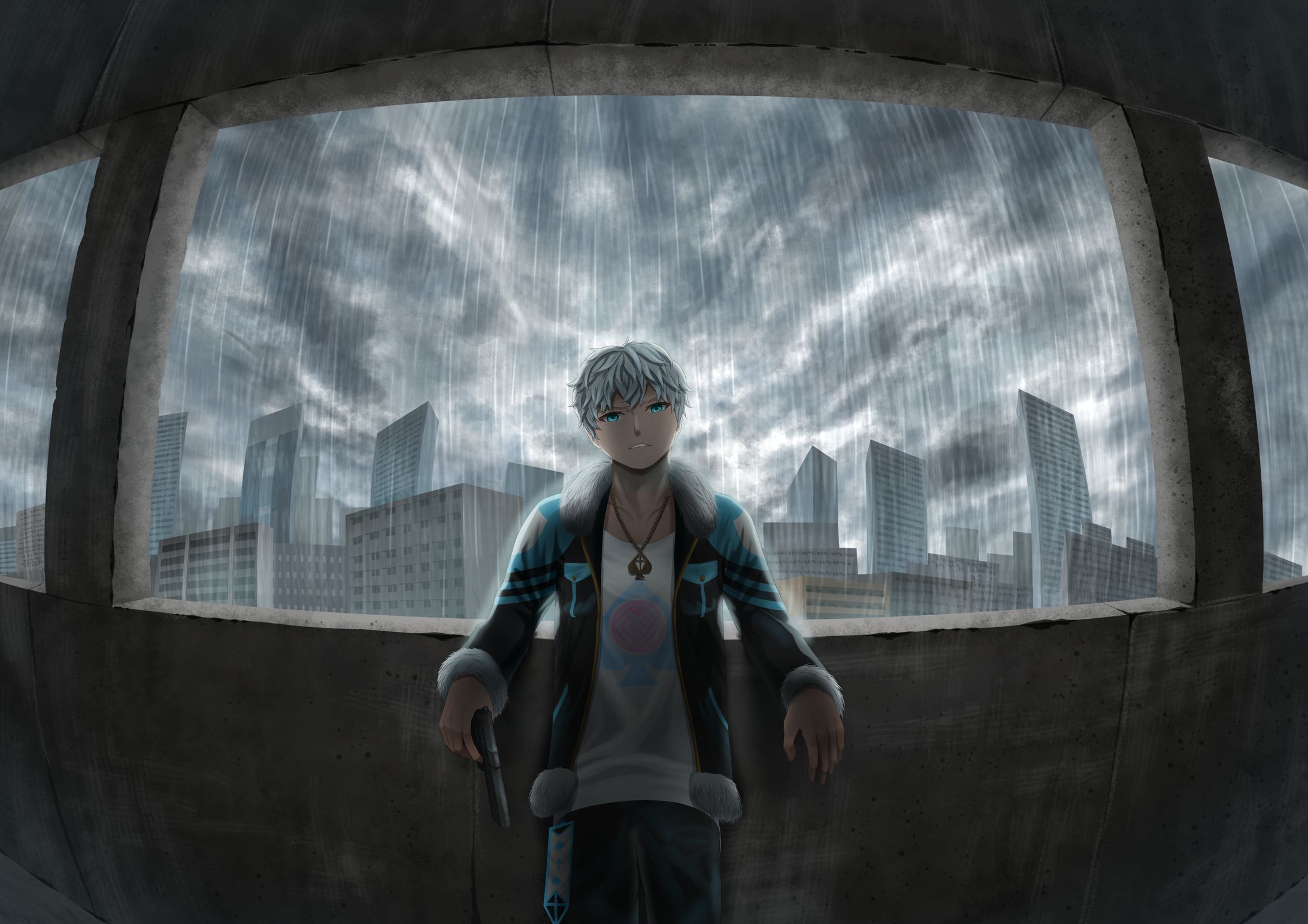 rainy blue-1