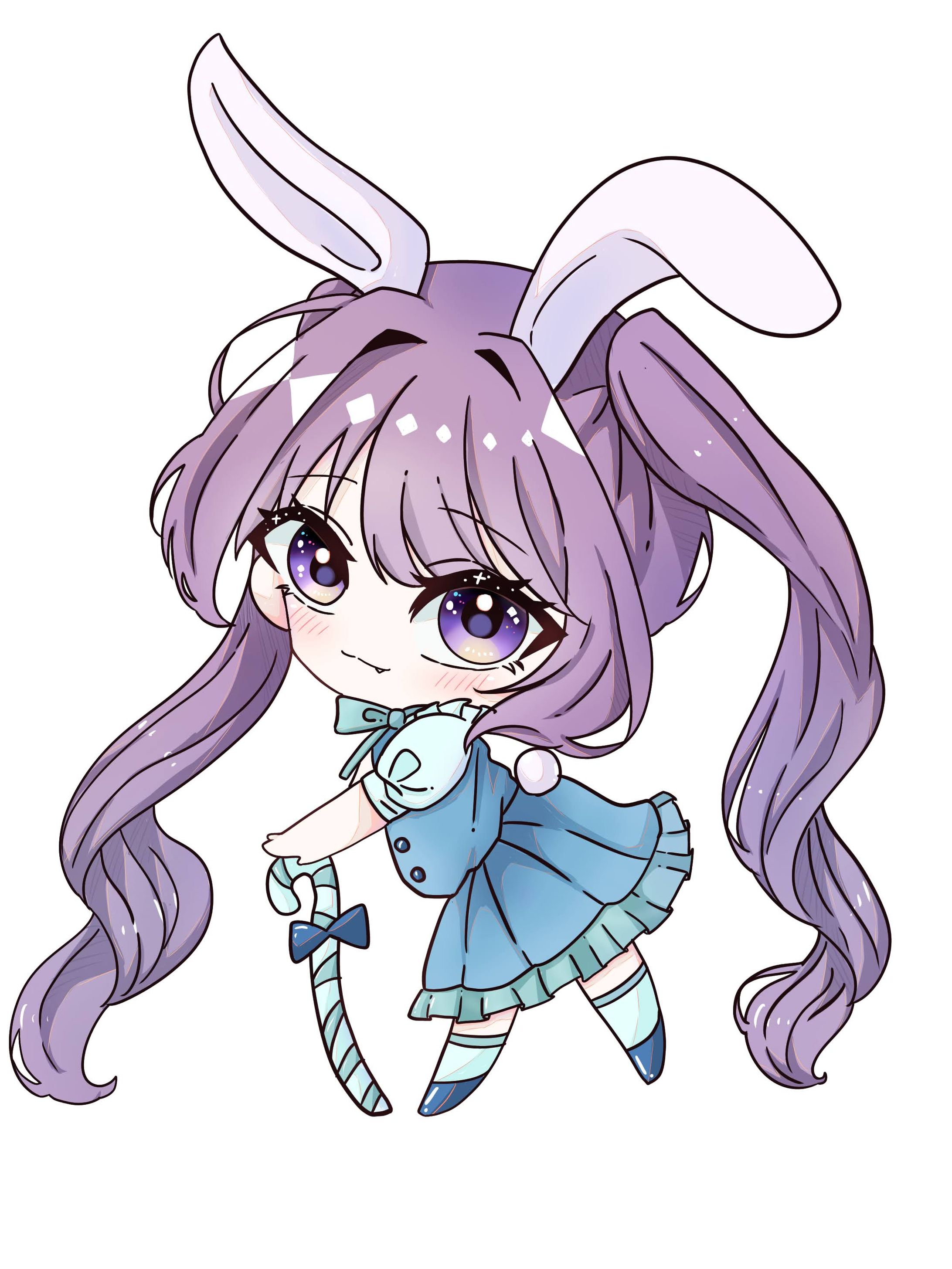 ウサギの女の子-1