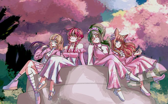 2024春季裝【白卡鎮 Fanart】