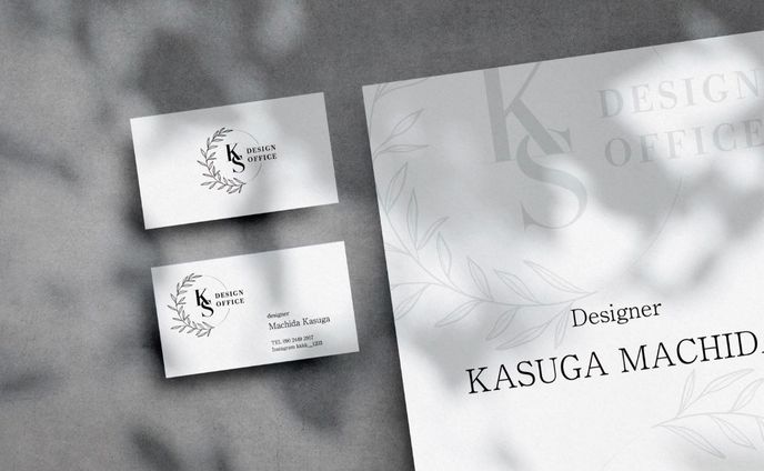 Ks design名刺 ▸Mock-Up