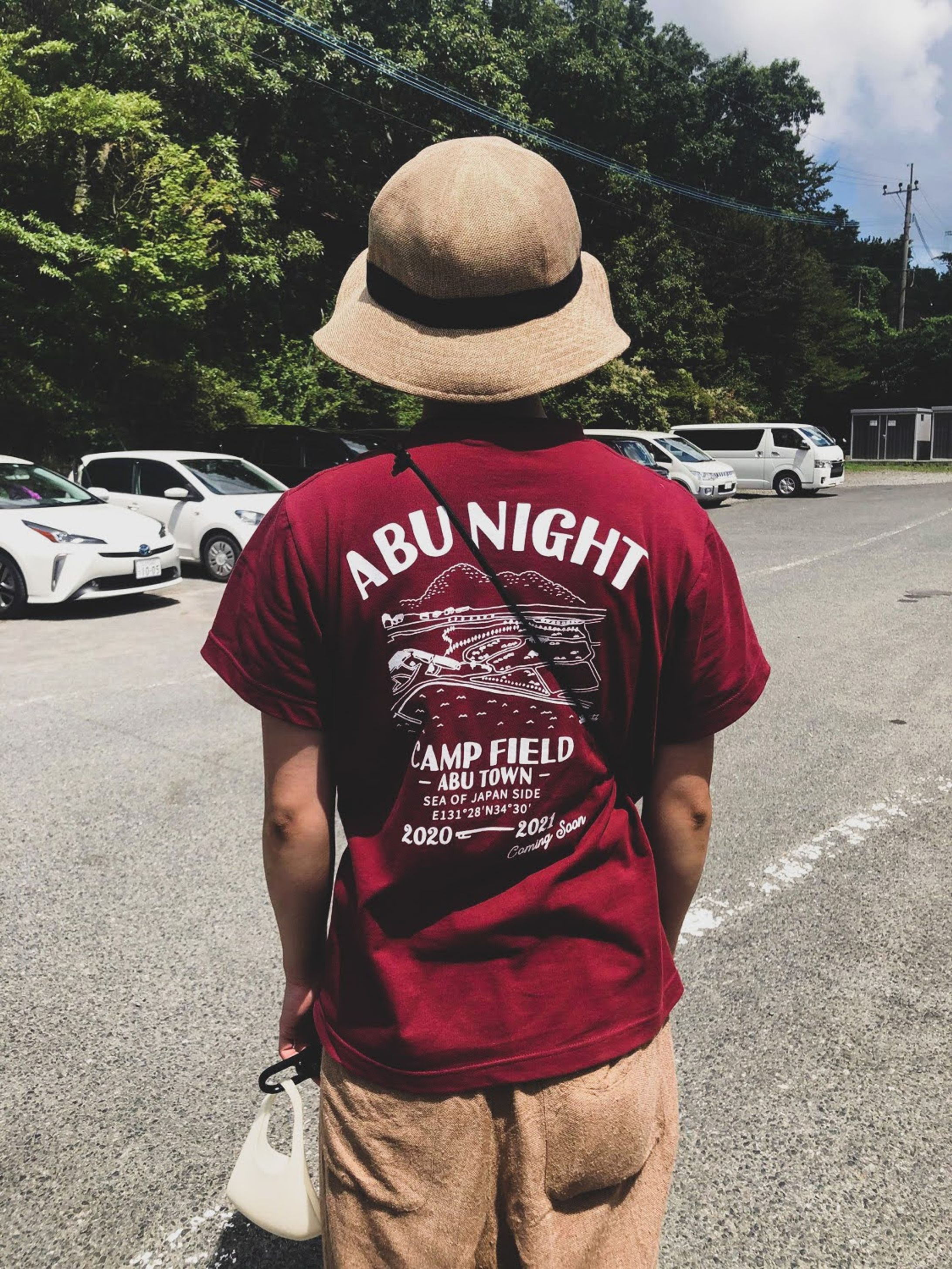キャンプ場PRイベントT-shirt-1