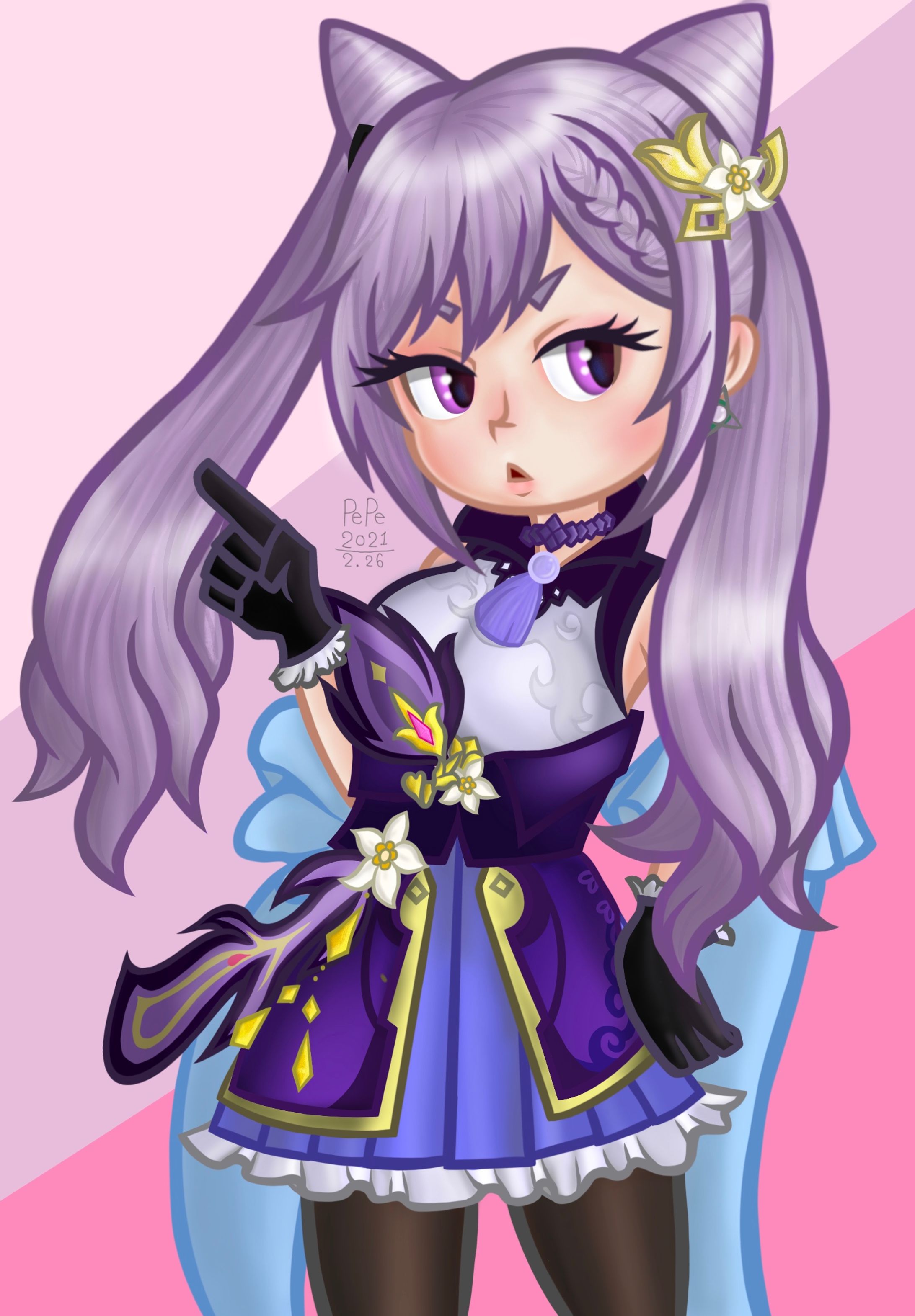 刻晴ちゃん(原神)-1