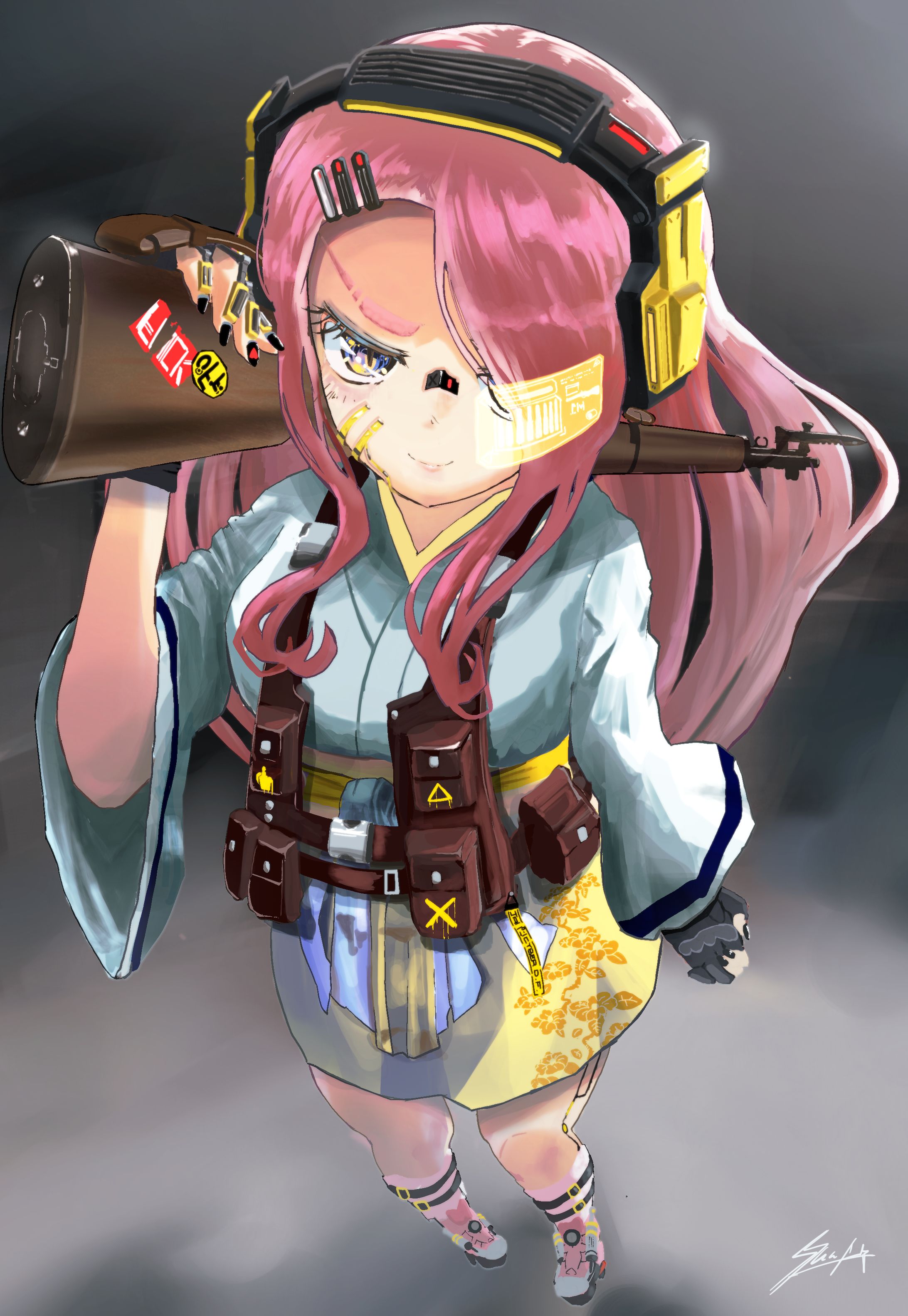 個人制作 キャラクターイラスト-1