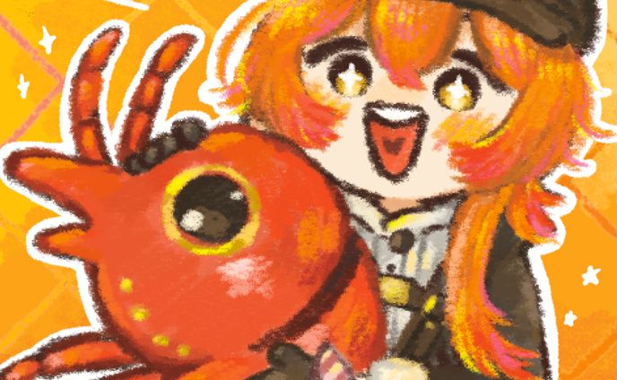 えびぃの様グッズイラスト