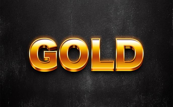 【文字加工】GOLD