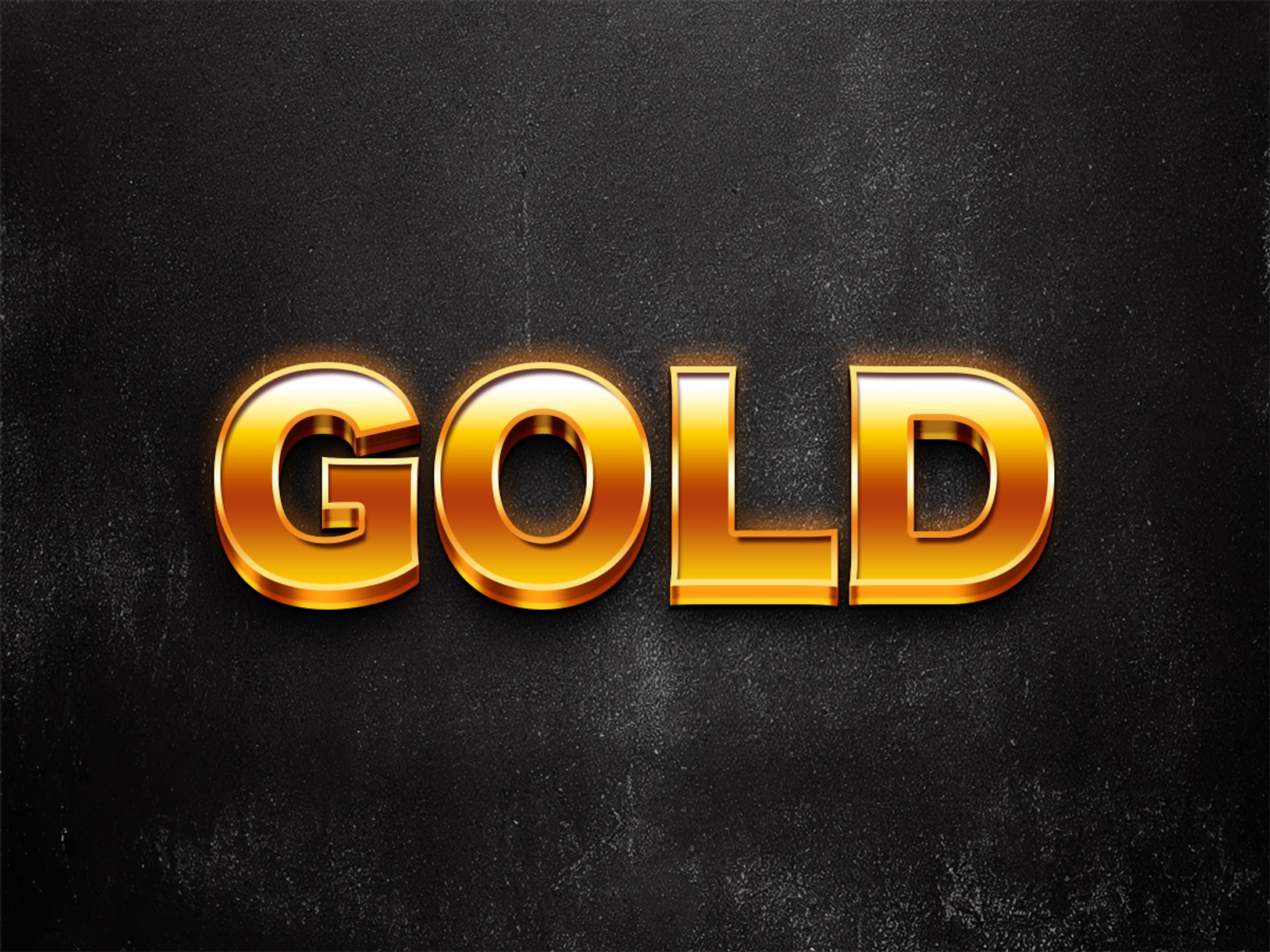 【文字加工】GOLD-1