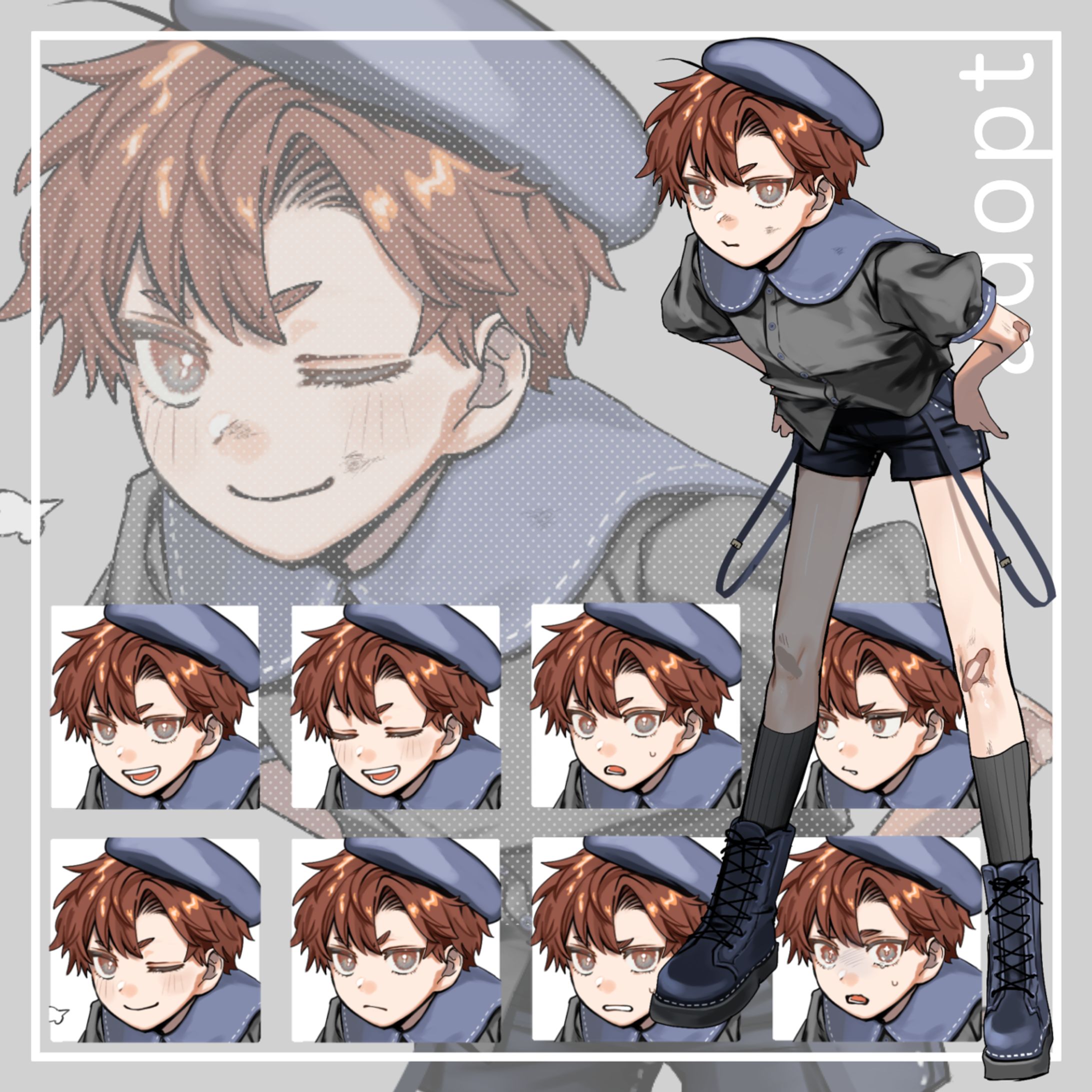 キャラ販売　少年-1