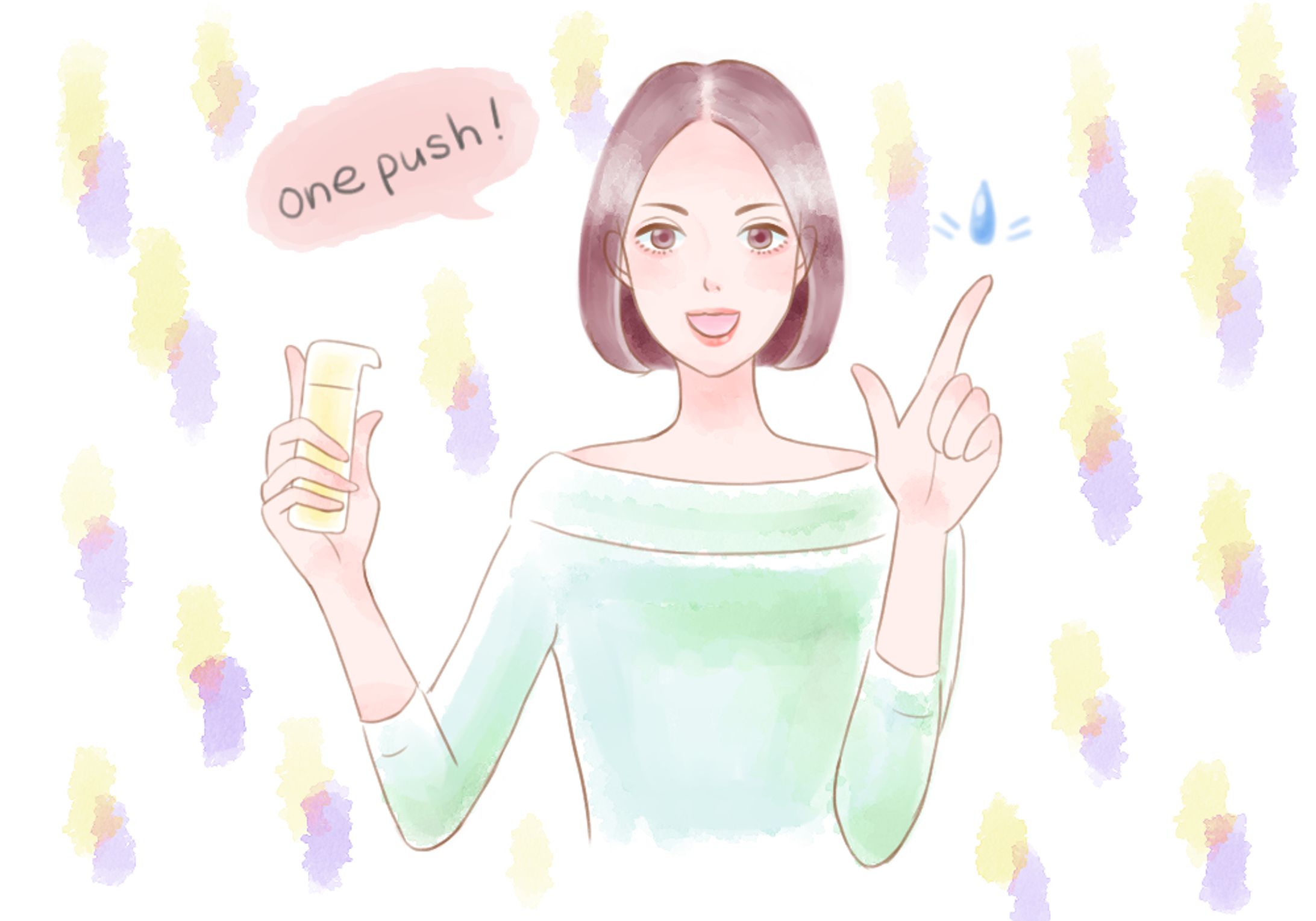 絵柄バリエーション(美容系)-1