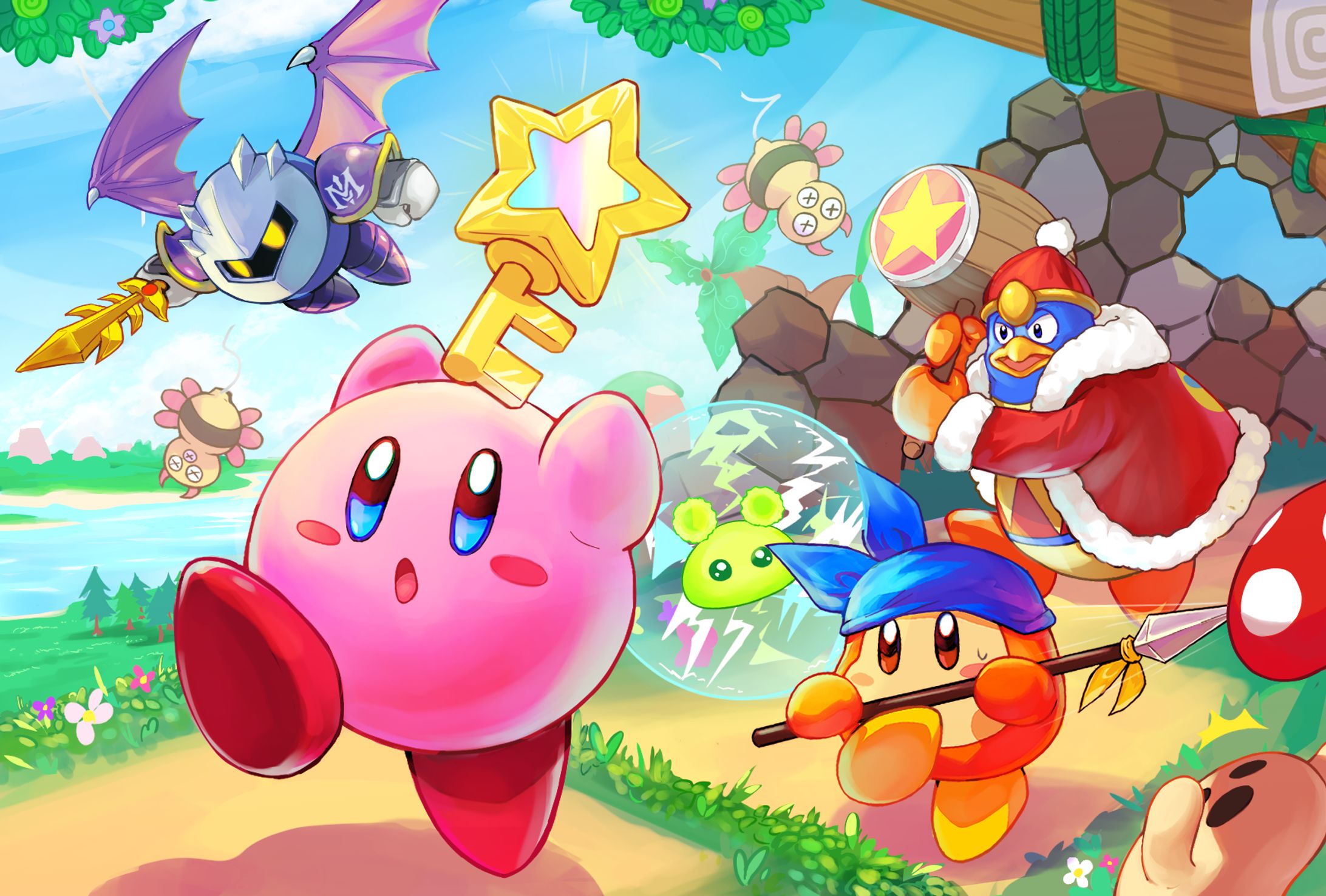 ファンアート:星のカービィシリーズ-1