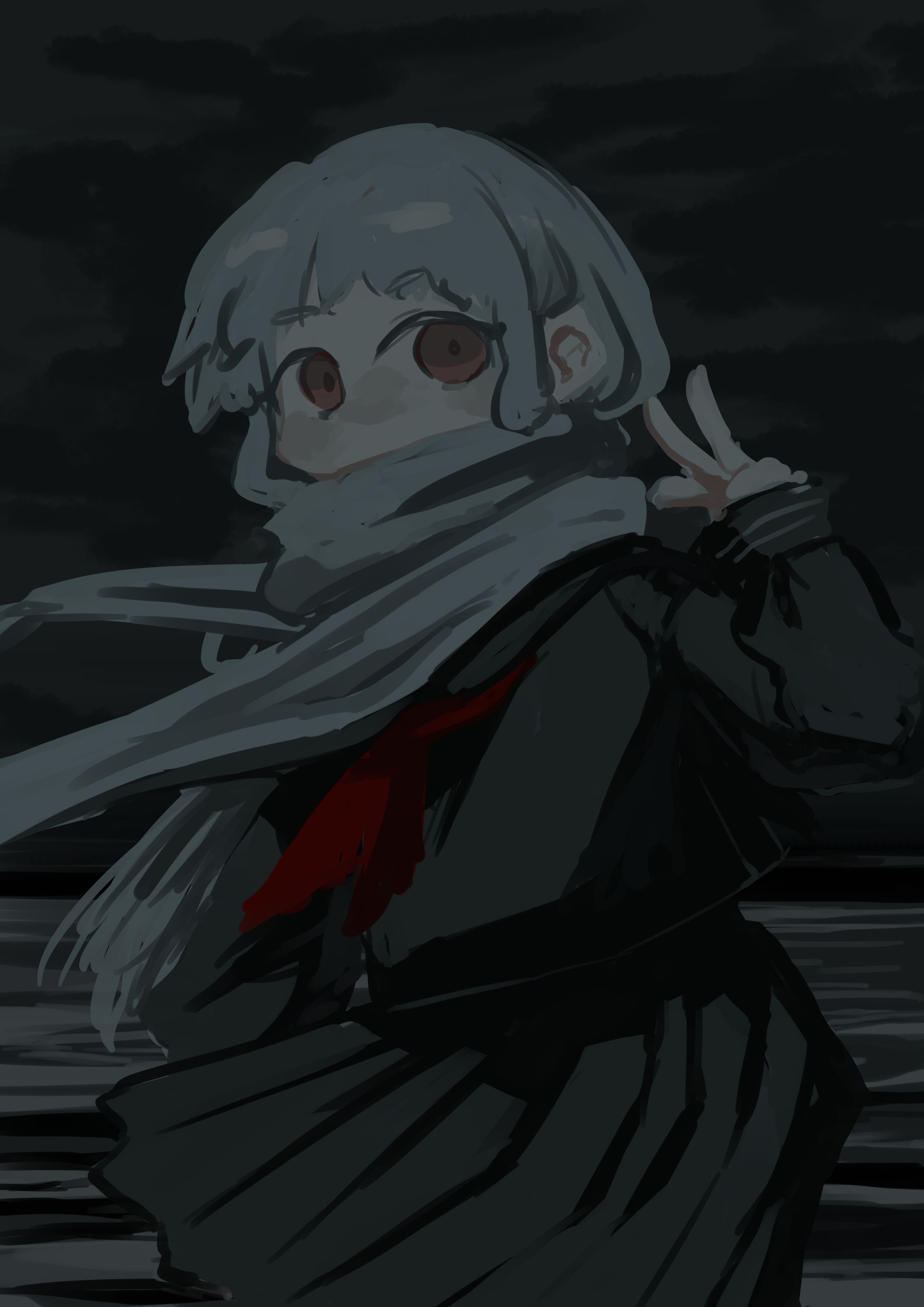 【習作】テーマ：暗所やホラー-1