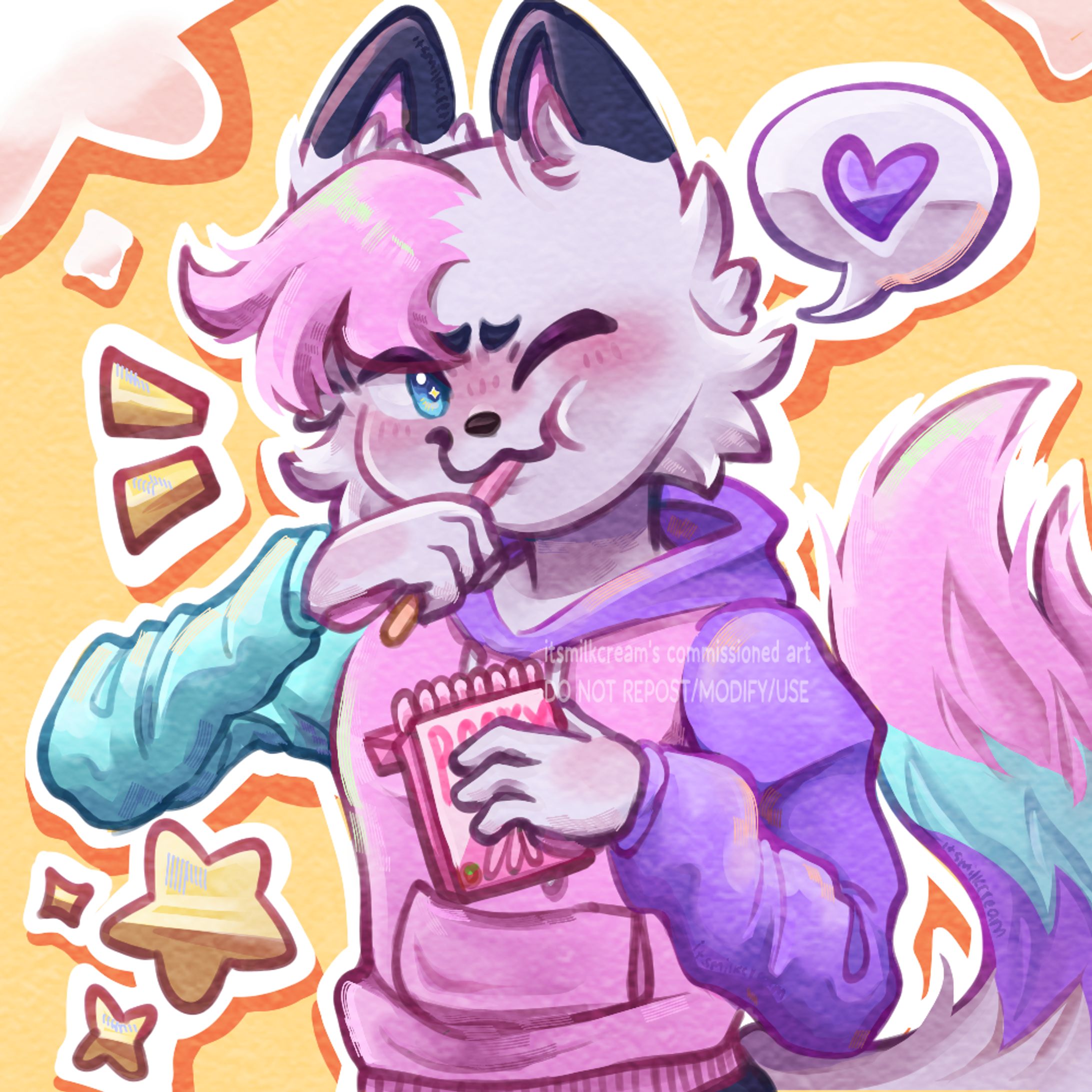 Furry Illustration Commissioned Work-1