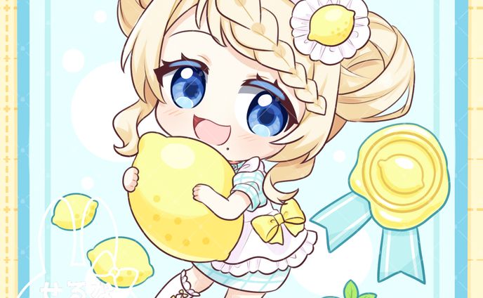 ミニキャライラスト_葵れもん様