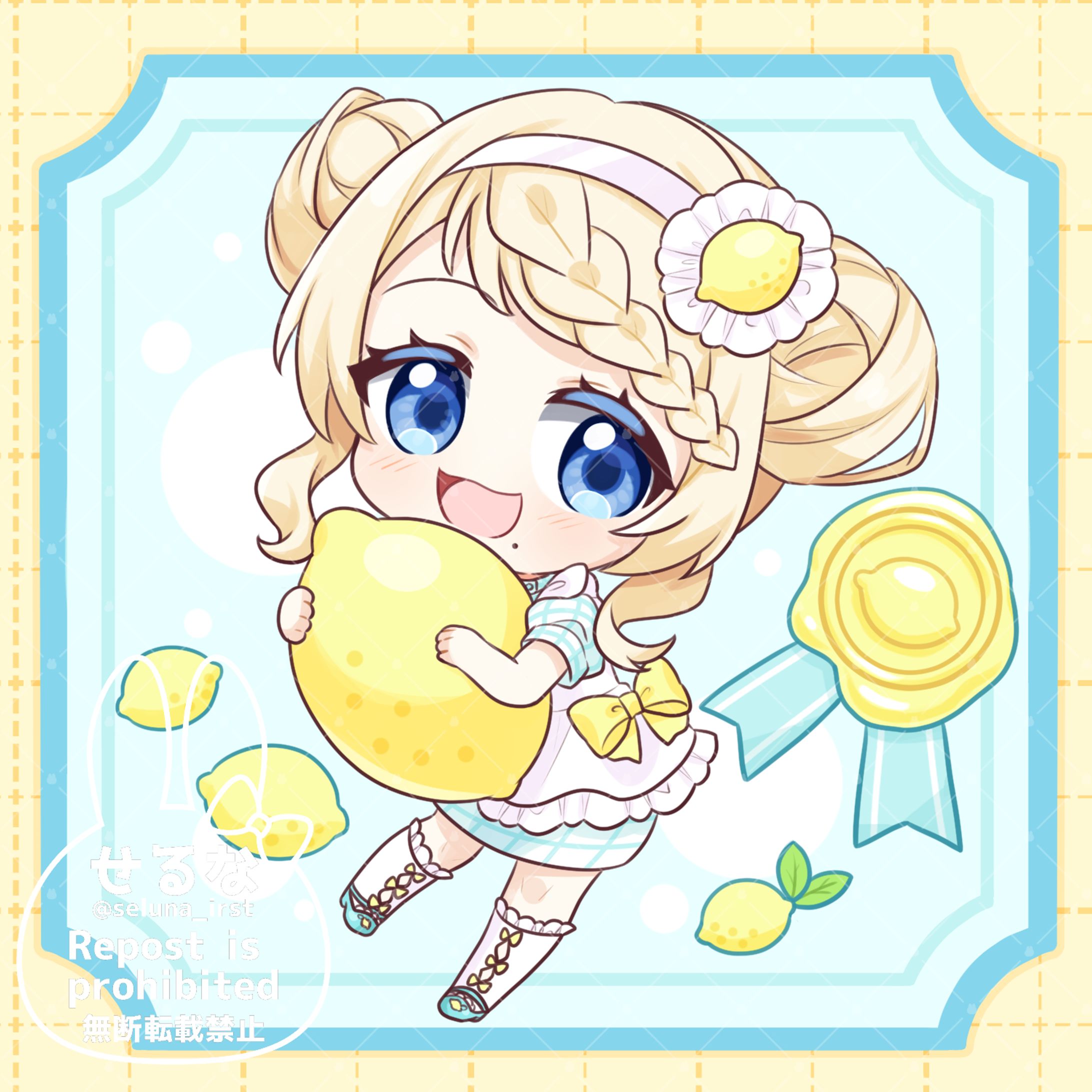 ミニキャライラスト_葵れもん様-1