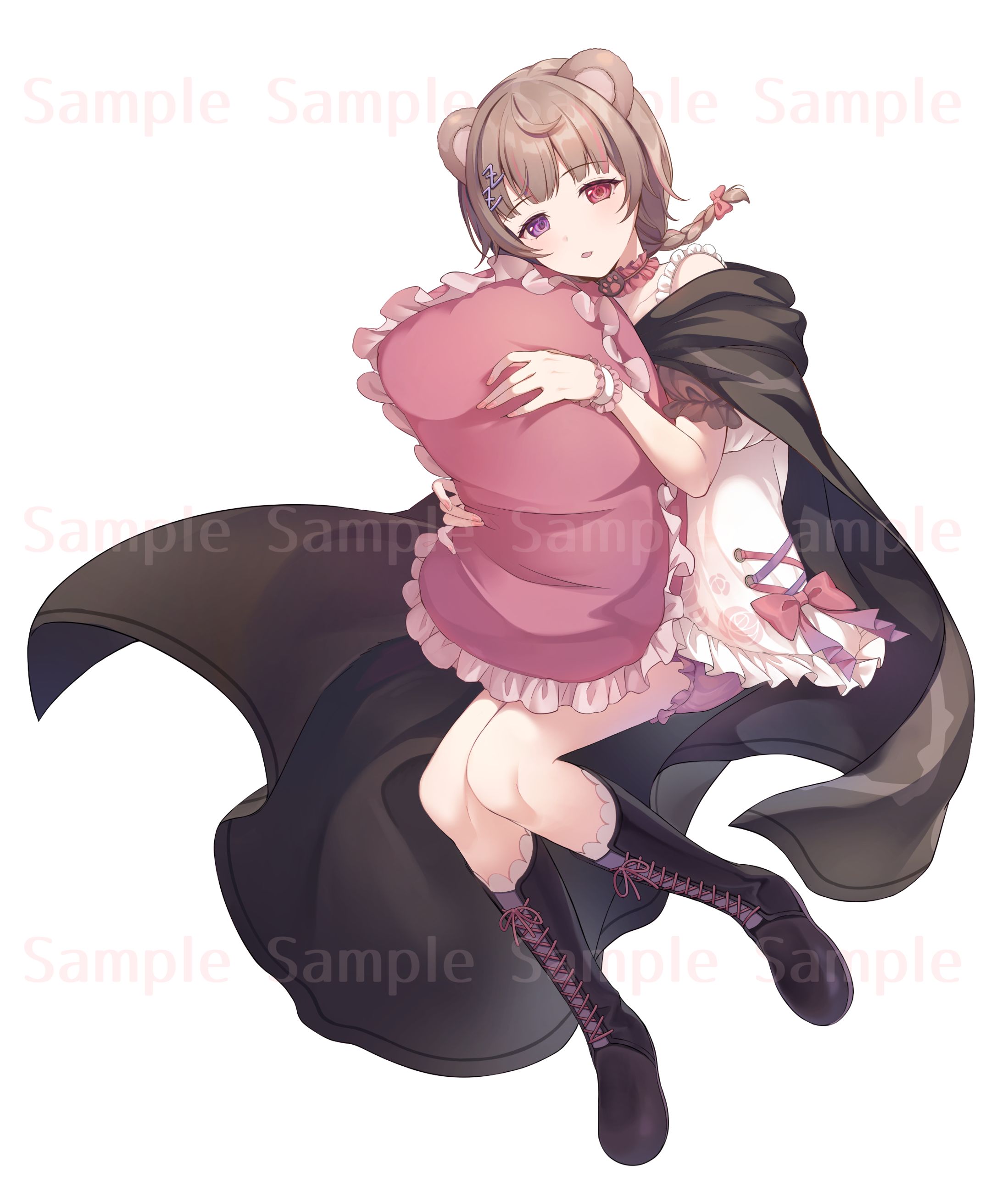 VTuber 眠寝うと様 キービジュアルイラスト-1