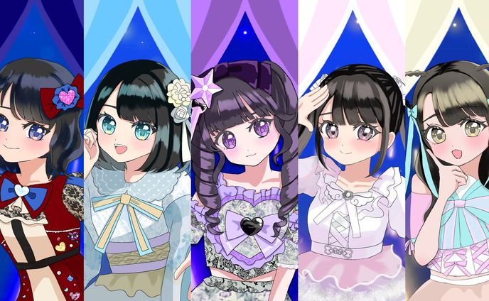 卒業イラスト・フラワースタンドデザイン