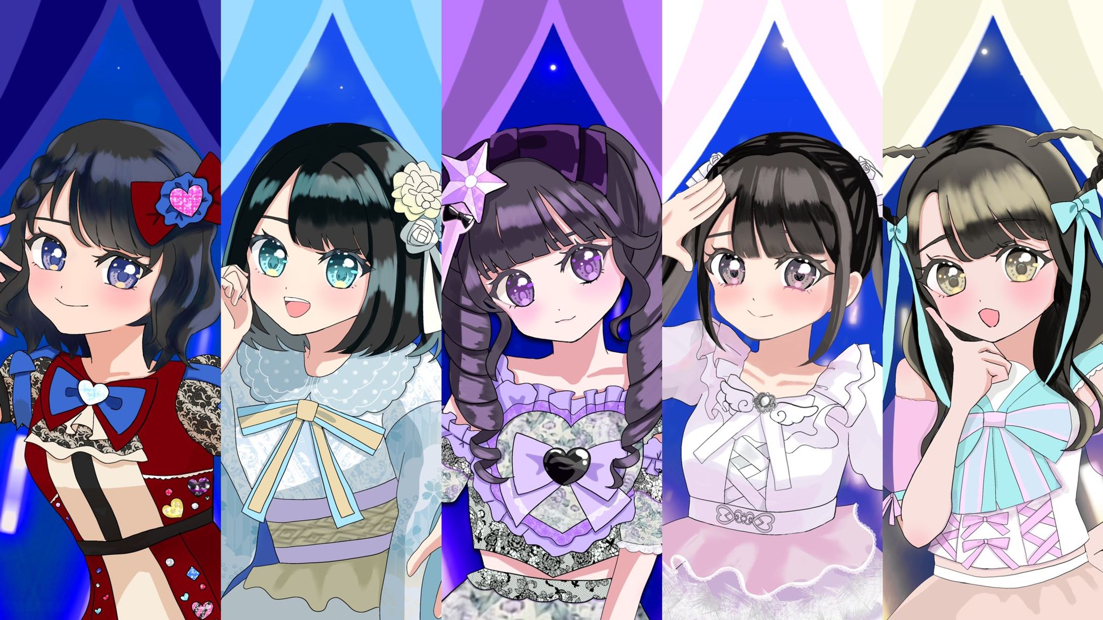 卒業イラスト・フラワースタンドデザイン-1