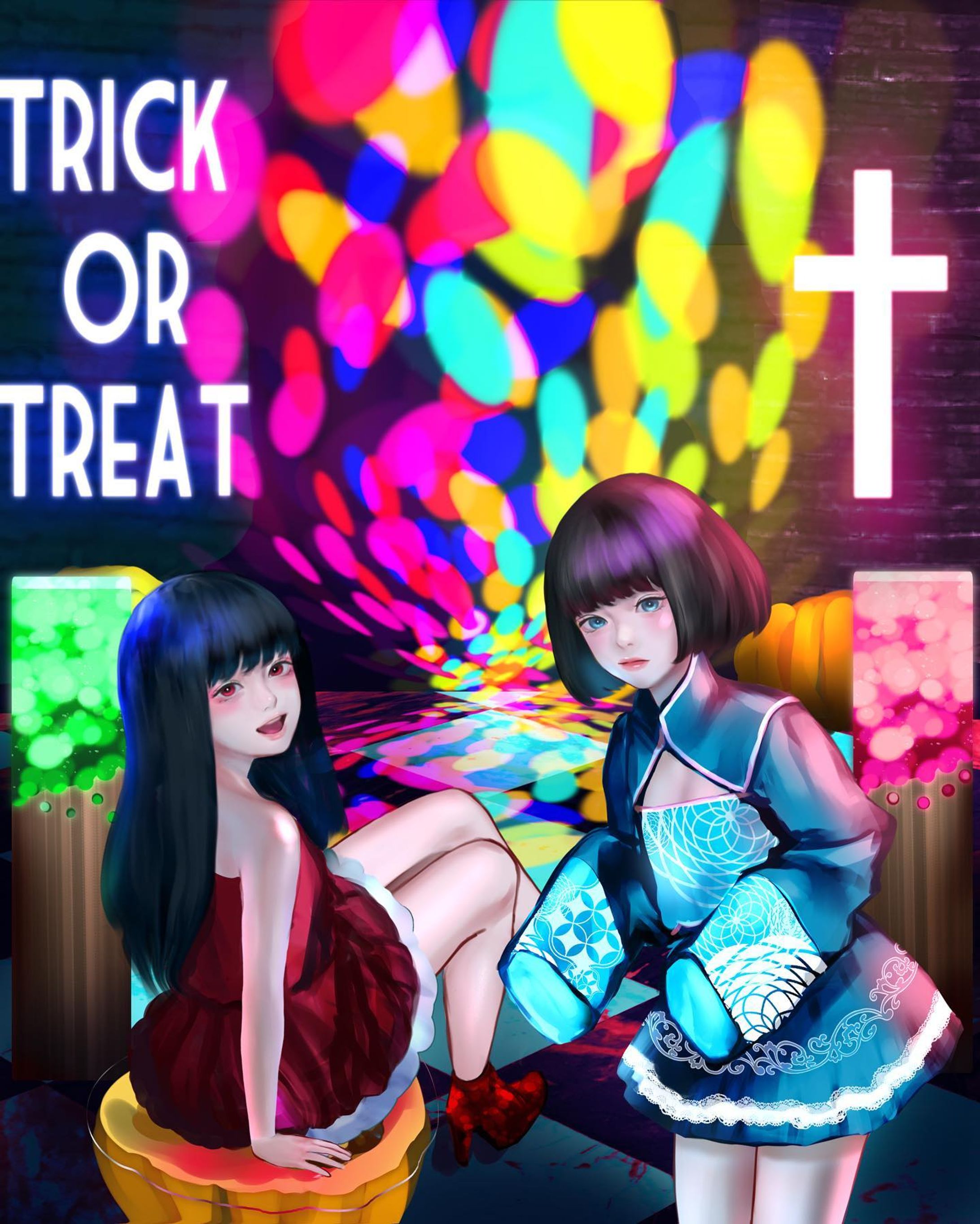 ハロウィンまで362日か〜間に合ってよかった‪( ᷇࿀ ᷆ )‬
 #ハロウィンイラスト  #ハロウィン  #イラスト  #illustration-1