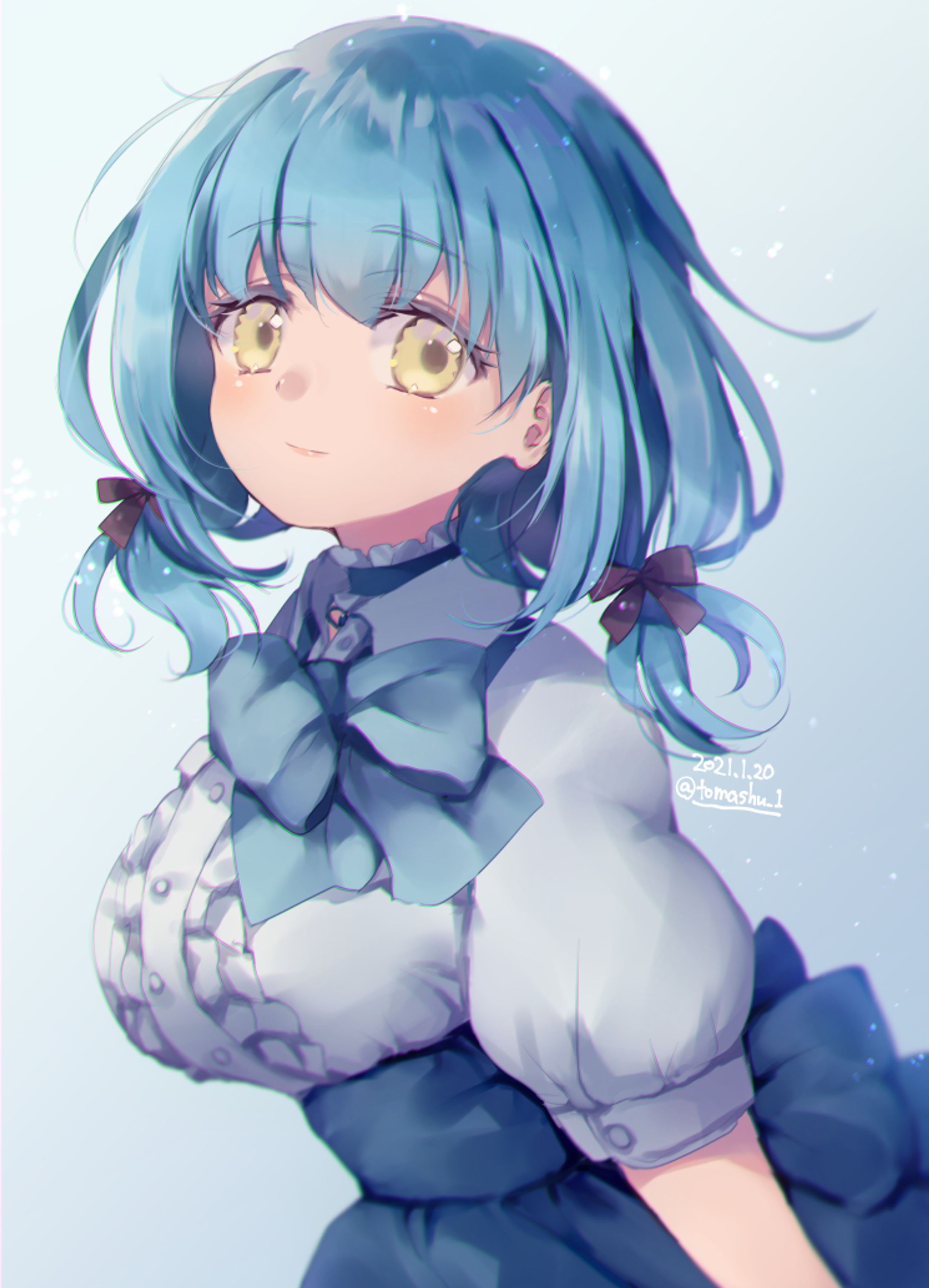 海風に当たる女の子-1