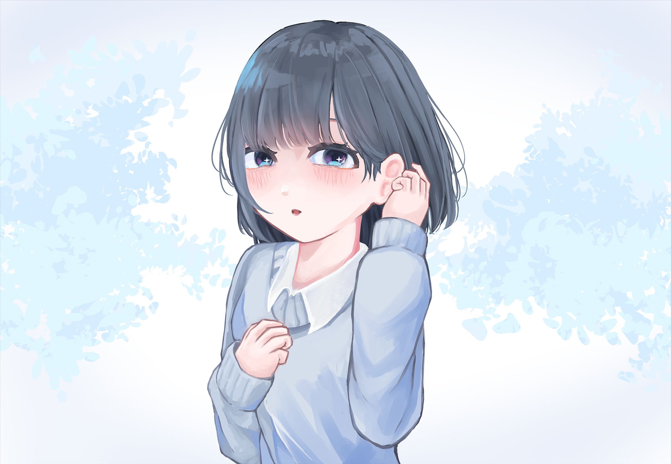 Illustration 「 部屋の怪物 」-1