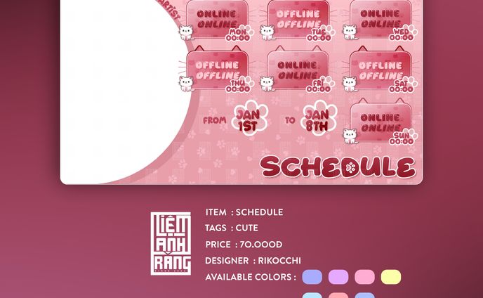 [Vtuber Schedule] Pawfect