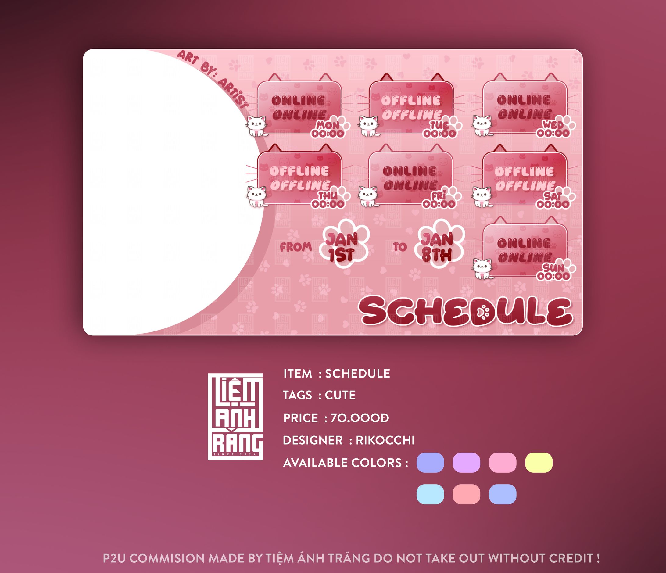 [Vtuber Schedule] Pawfect-1