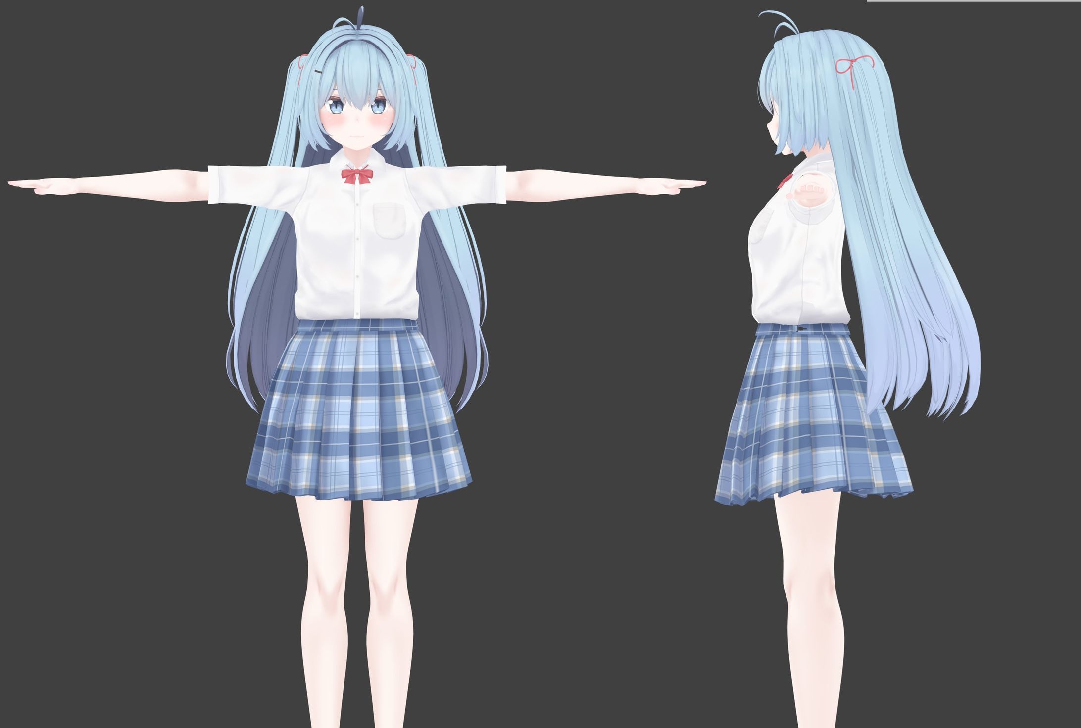 【WIP】VRChat用アバター-1