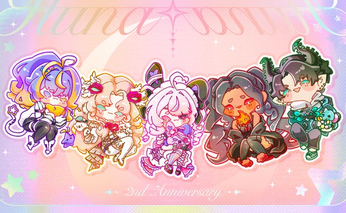 Iluna 2nd Anniversary | Chibi Layout