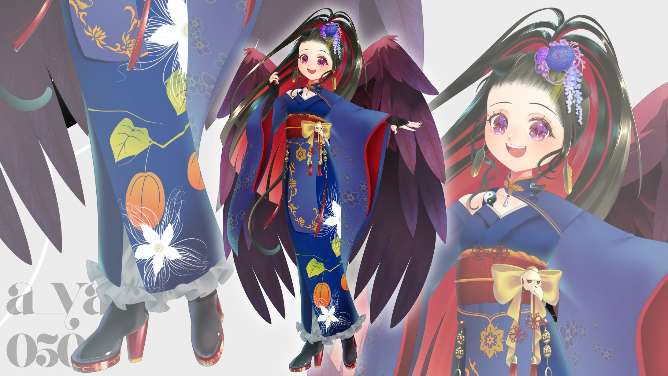 小烏ねっこ様 立ち絵-1