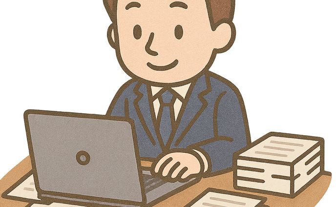 イラスト　仕事
